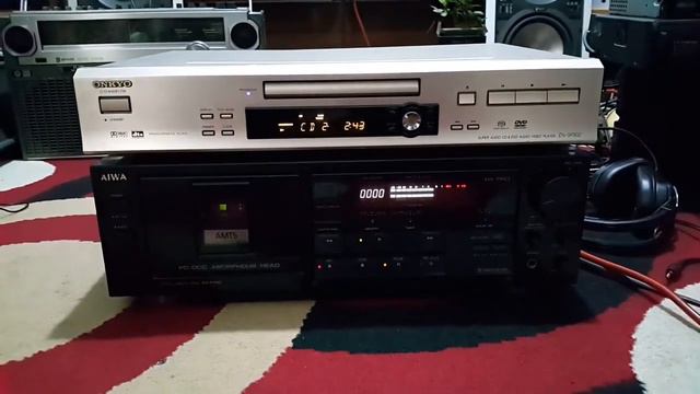LUX Audio RIGA Wait Onkyo DV SP502 DVD Player Silver, Remote, Doc, SACD Player High Class, VideoCop