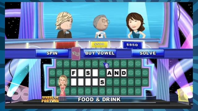 Wheel of Fortune Wii: Fist and Fries - Part 3 - The Acquaintances Face-Off!