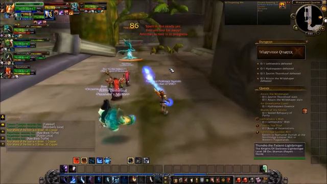 World of Warcraft:Episode 35 PART 1 WARPWOOD QUARTER!!