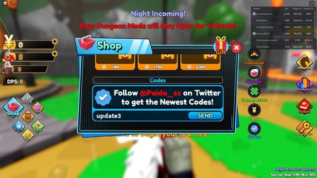 ALL NEW *SECRET CODES* IN ROBLOX ANIME STREET SIMULATOR(new codes in roblox  Anime Street Simulator
