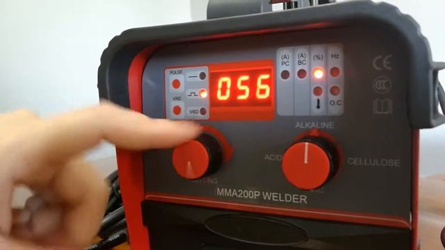 MMA  welding machine  with PULSE  weld acid and other all electrode rod