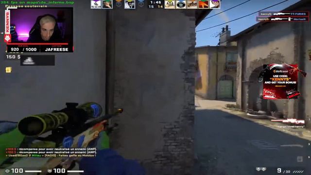 Кеннис злиться CS:GO КСГО