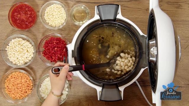 Ciorba de fasole rapida si gustoasa | JamilaCuisine