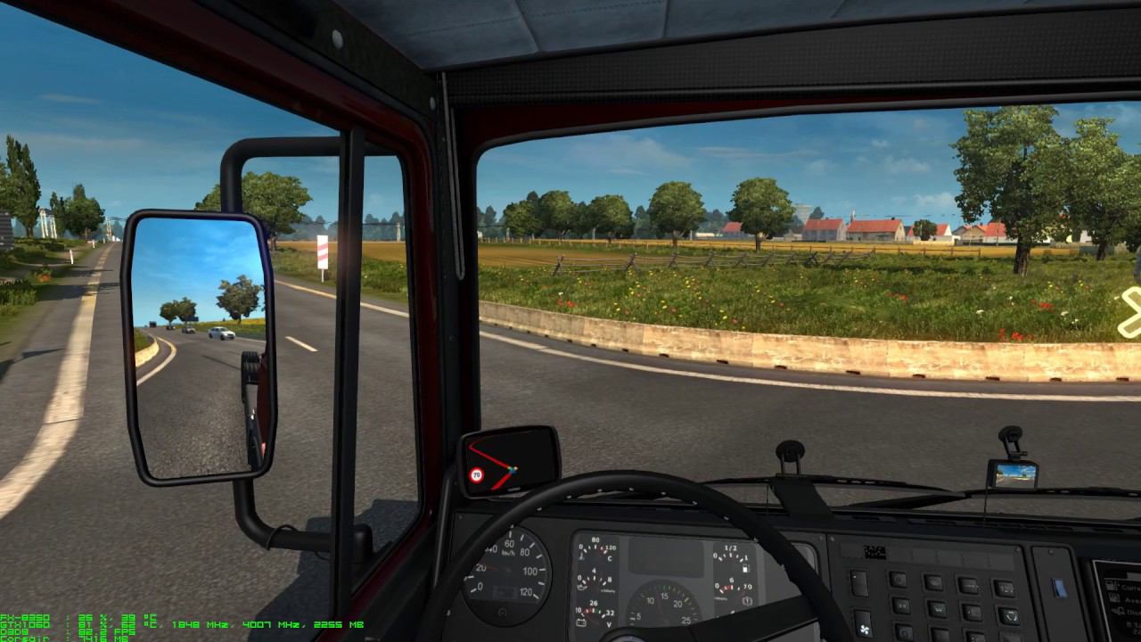 Euro Truck Simulator 2 тест