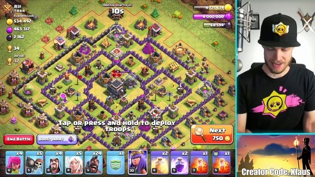 THREE STAR EVERY TOWN HALL 9 with THIS STRAT!