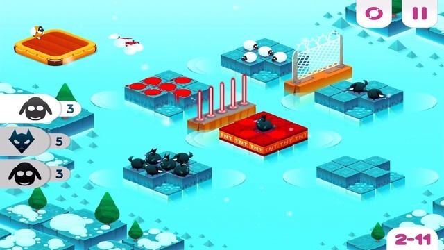 Divide By Sheep - Ice World 2-11 Walkthrough