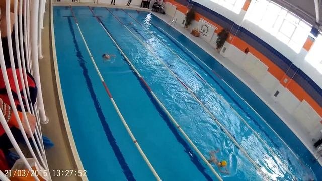 соревнование по плаванию в 531 шк. 21-03-2015
