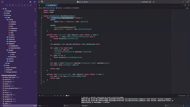 Lightning Talk / Server Side Swift With Vapor / July 28th 2022 / Austin-Michael Komatz