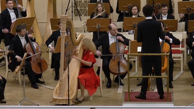 R.Gliere-Concerto for harp snd orchestra,Part-1 Allegro Moderato