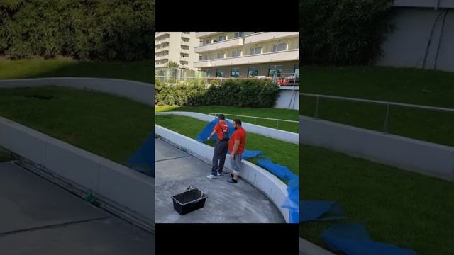 Refacere hidroizolatie zona piscină!
