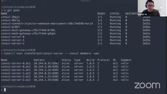 KubeCon North America - Multi-Cluster Service Mesh with Consul on Kuberntes