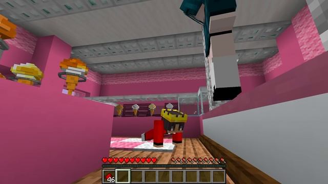 HOW I MET CRAZY FAN GIRL in Minecraft!