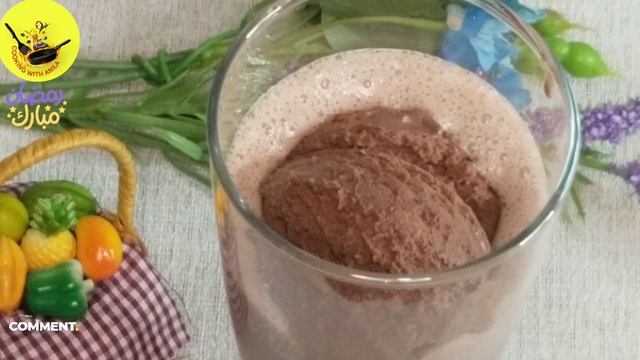 Chocolate ice cream milk shake by cooking with anila  | Quick chocolate shake
