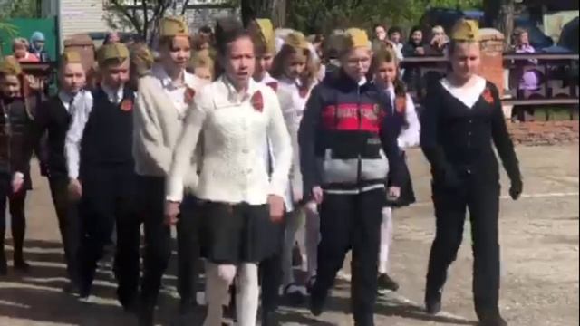 Парад Правнуки Победы МОУ СОШ 24 им. В. И. Пономаренко
