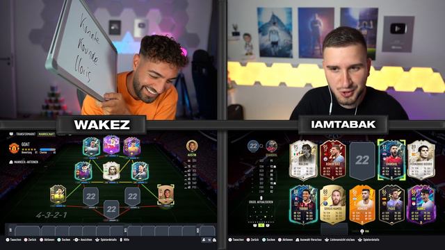 FIFA 22: VINICIUS JR TOTS Squad Builder Battle 🔥🔥 IamTabak vs Wakez !!