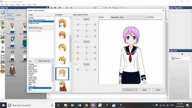 How to ComiPo! ComiPo! Character Creation