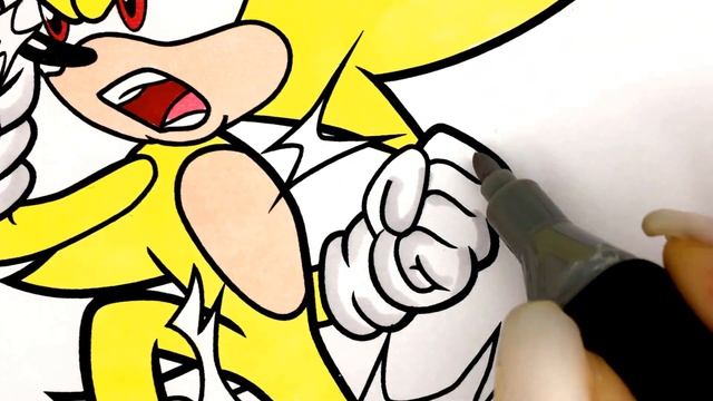 Super Sonic vs Super Shadow Coloring Pages/Sonic 3 Predictions/ Tobu - Memory Lane [NCS Release]