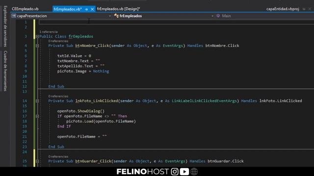CRUD VB.NET 2021 - Dando Vida al Formulario y Capa de Negocio