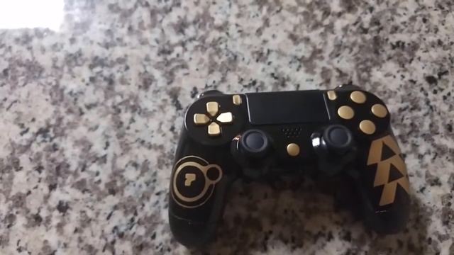 Custom ps4 controller. (Destiny themed)