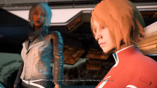 SQUEEEEE!!! - Mass Effect: Andromeda Suvi Flirting