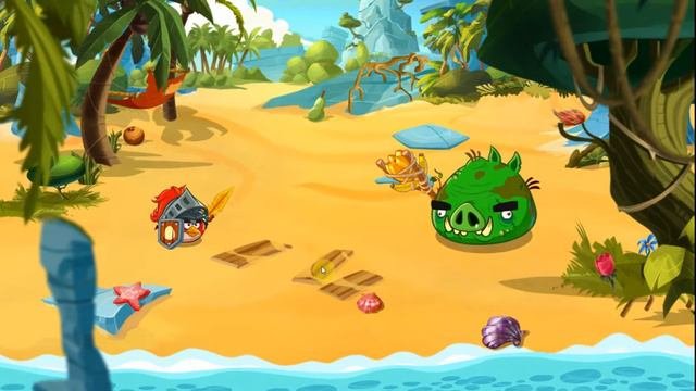Игра Angry Birds Epic Gameplay - начало