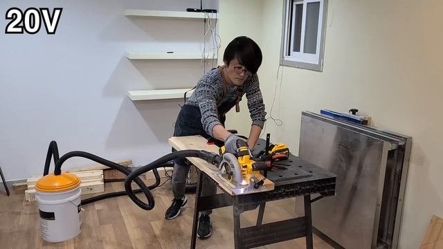 [DEWALT] 디월트 7인치 충전 원형톱  DCS573N 구매 후기 영상입니다
