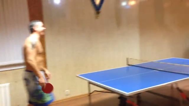 Теннис в сауне Ярославль  09.01.14