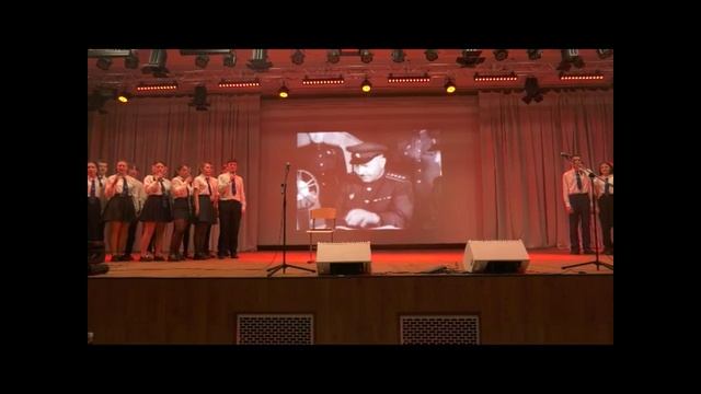 Конкурс "Битва хоров", песня "Мы уходили на войну", Воронежская область, декабрь 2022г.