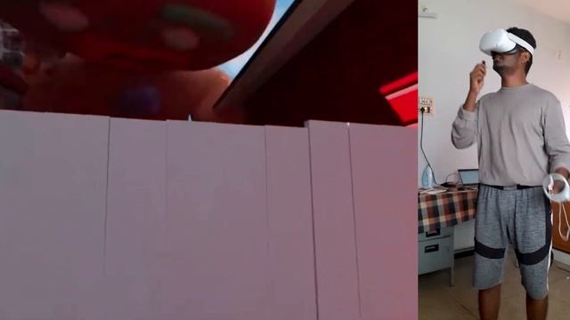 Experiencing 360° VR - Gingerbread Man Funny Animation || Shrek || Kuva