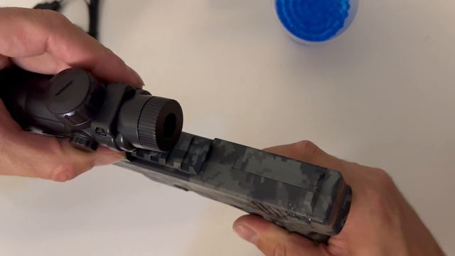 Игрушечный пистолет автомат на орбизах Glock
