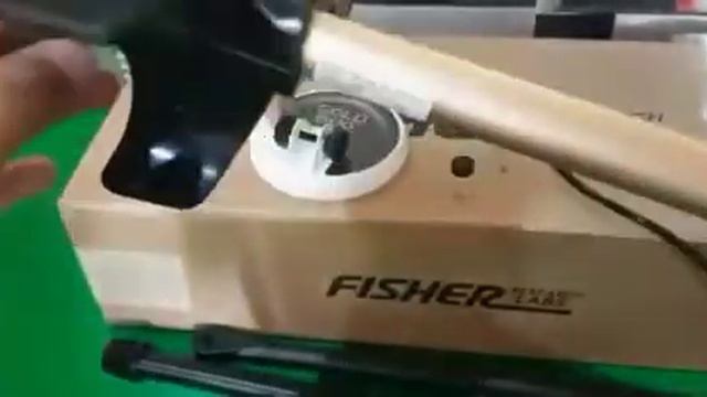 Metal detector fisher gold bug