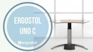 Стол регулируемый по высоте Uno C