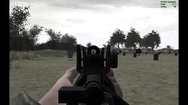 ArmA 2 OA : 1944 Firing Range Test