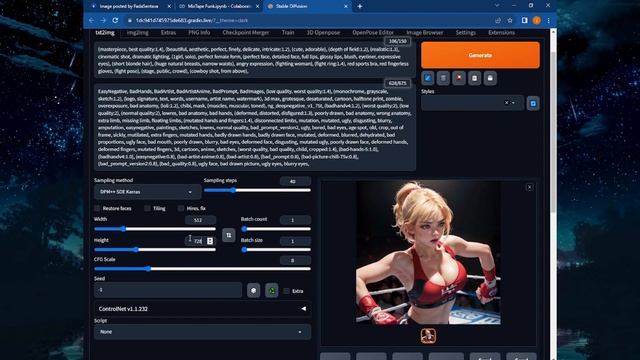 MixTape Funk FREE | Stable Diffusion 1 CLICK Google Colab Without GPU