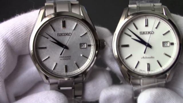 Обзор SEIKO SARX055 сравнение с SARX033  модель 2017 года