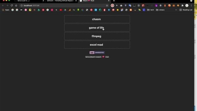 WebAssembly Quick Start