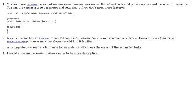 Class for catching error and logging (3 Solutions!!)