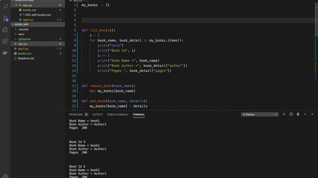 Learn Python by building a Book Sharing App - Part 3