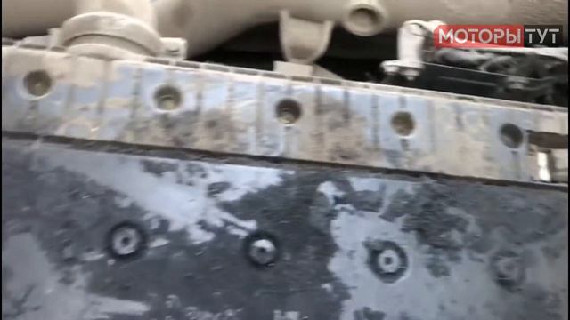 Запуск двигателя Мерседес OM 926LA / Engine start Mercedes OM 926 LA