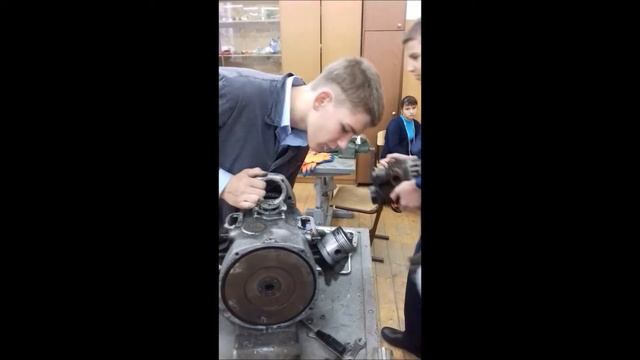 Разборка двигателя К 750