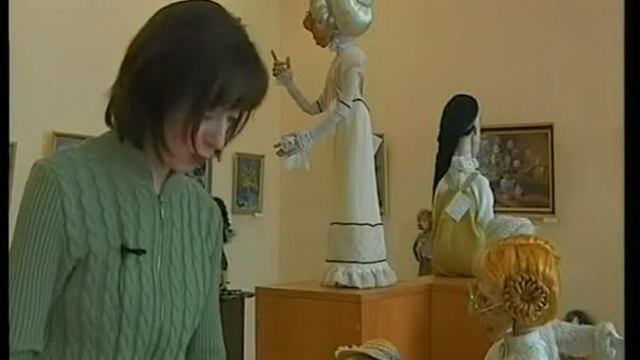Выставка текстильной куклы. 04.2005