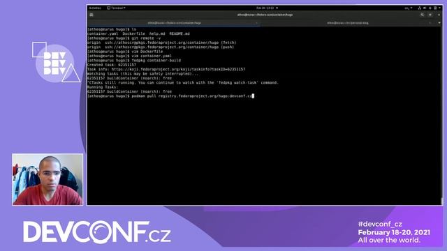 Building Fedora layered container images - DevConf.CZ 2021