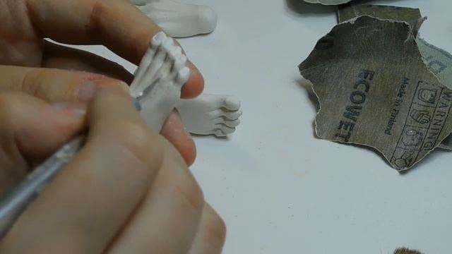 Процесс работы над шарнирной куклой "Astarta Dolls"