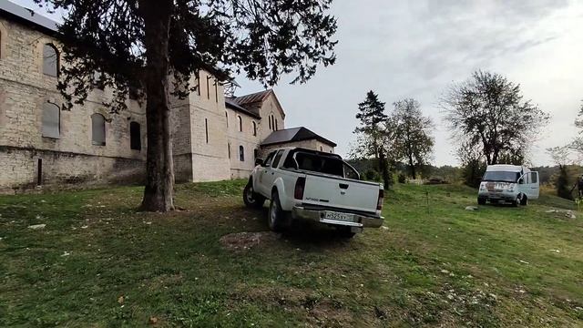 Новый урожай кукурузы в ските св. Иоанна Крестителя в Анхуа (Абхазия)