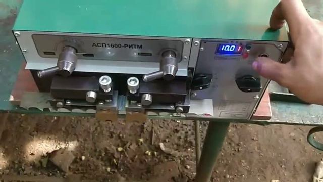 Стыковая сварка ленточной пилы АСП2000-40