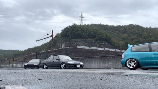 Hondaism type4 パレードラン後のピットイン