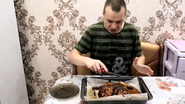 КУРОЧКА В ДУХОВКЕ! НУ оОЧЕНЬ ВКУСНЫЙ РЕЦЕПТ!