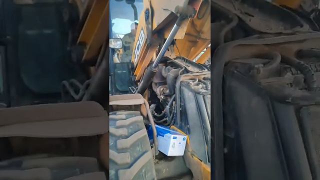 Установка стартера Iskramotor IMS101848 на JCB 3CX