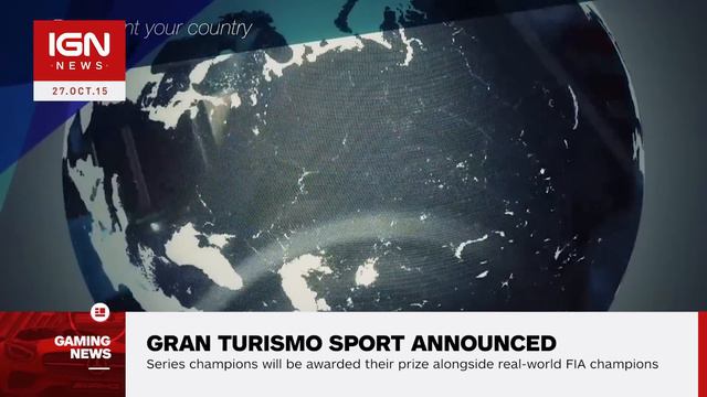 Gran Turismo Sport Announced, Beta in 2016 - IGN News
