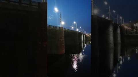 Вечерняя Тверь, Восточный мост. #прогулкипотвери #улицытвери #Тверь #восточныймост #мост #Волга
